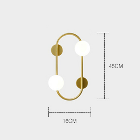 Venetia Modern Stairs Wall Light