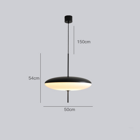 Luminaire B&W UFO Chandelier