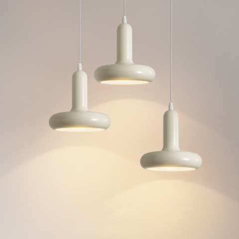 Veluria White Medieval Pendant Light