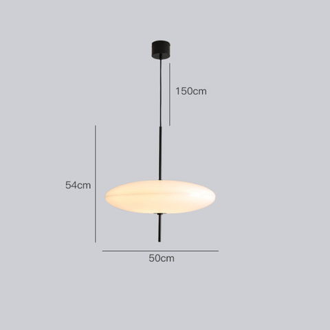 Luminaire B&W UFO Chandelier