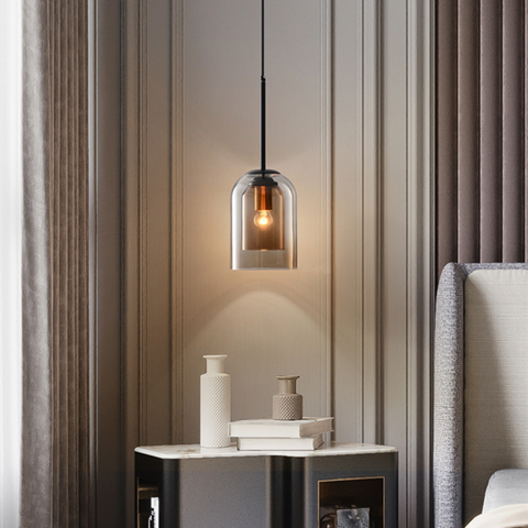 Double Glass Pendant Light 