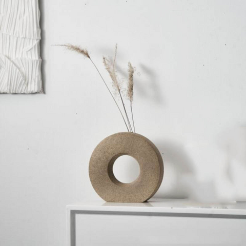 Majestica Minimalist Donut Vase