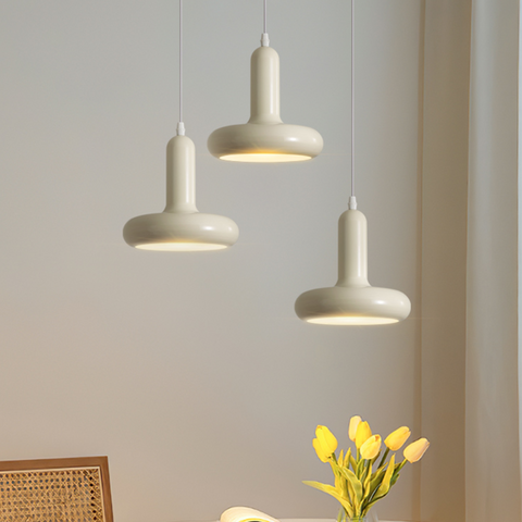 Veluria White Medieval Pendant Light