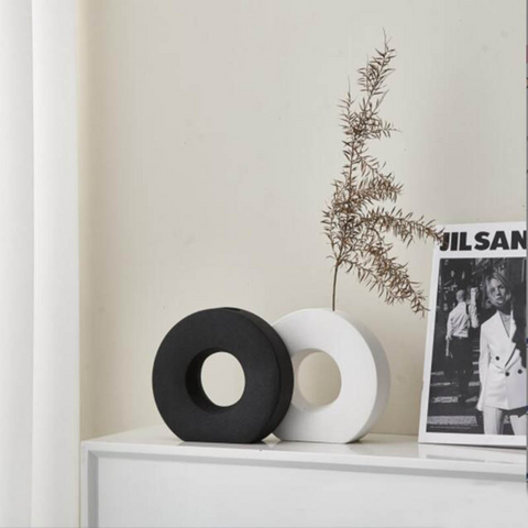 Majestica Minimalist Donut Vase