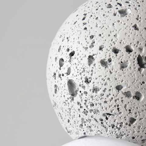 Magnifica Modern Glass Stone Pendant Light