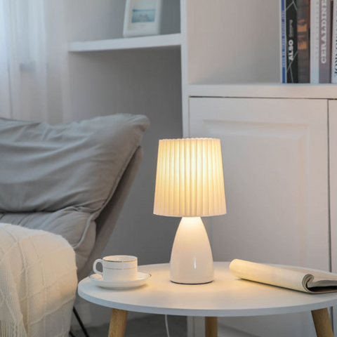 Solare Ceramic Retro Table Lamp