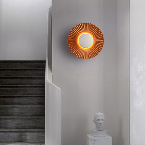 Valerio Disc Shaped Wall Light