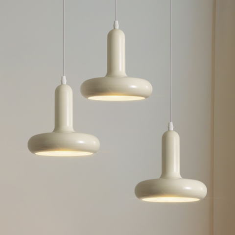 Veluria White Medieval Pendant Light