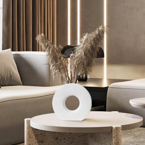Majestica Minimalist Donut Vase
