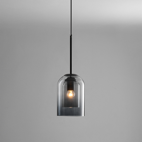 Double Glass Pendant Light 